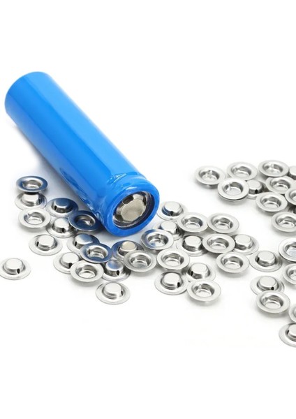 Powermaster Lityum Pil Kutup Ucu Başlığı 18650 Pil 9.5x6.0x2.0x0.3mm Pozitif modelleri