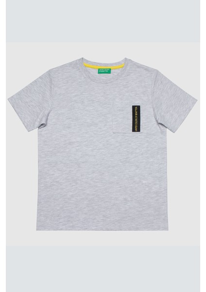 Erkek Çocuk T-Shırt-Gri