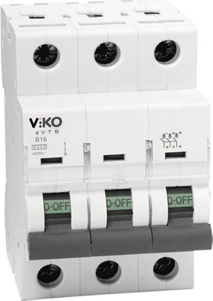 B Eğrisi -3 KUTUP-40A-4 Vtb Serisi Otomatik Sigorta_viko By Panasonic
