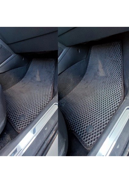 Volkswagen Tiguan 3D Havuzlu Paspas 2016-2023 Siyah