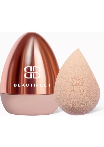 Beautyblender Pod Gül Altın Tonlarında Hafif Ve Kompakt Kapsüllü