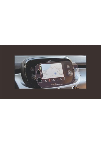 Fiat 500X 7 Inç Navigasyon Nano Ekran Koruyucu 2018 2020