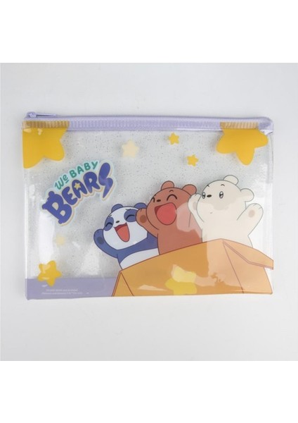 We Baby Bears Lisanslı Şeffaf Kalemlik 20 x 14,5 cm