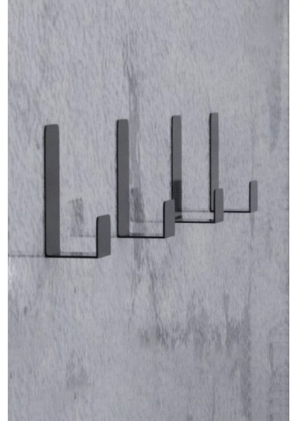 4lü Yapışkanlı Askılık Kapı Arkası Bornoz Askılığı Mutfak Banyo Askılığı Havlu Askılık