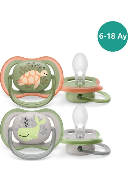 Philips Avent Ultra Air Emzik 618 Ay Erkek Scf085/60