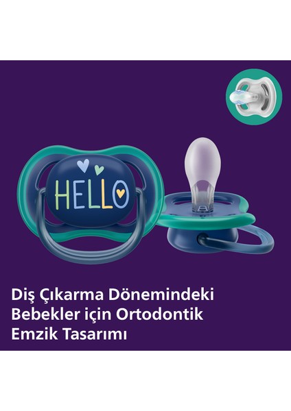 Philips Avent Ultra Air Emzik +18 Ay 2li Erkek SCF349/18