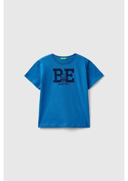 Erkek Çocuk T-Shirt - Mavi