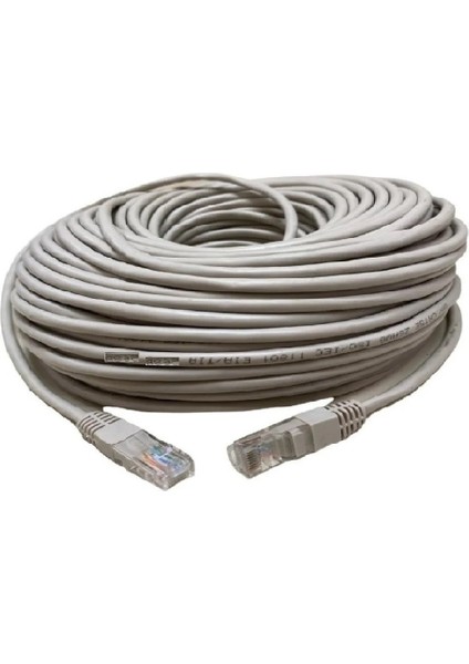 15 Metre Cat6 Internet Ethernet Kablosu EZRJ45 Cat 6 Utp Patch Kablo High Speed Yüksek Hız