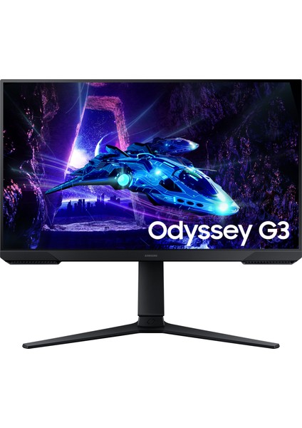 24" Odyssey G3 LS24DG302EUXUF 1 Ms 180 Hz FHD (HDMI+DP) Pivot Gaming Monitör