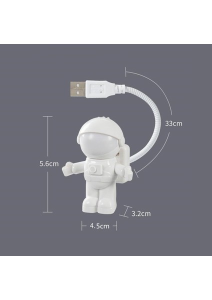 Astronot USB  Çocuk Odası Gece Lambası