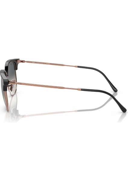 Rb 4416 672071 51 New Clubmaster Unisex Geometrik Roze Gold Güneş Gözlüğü