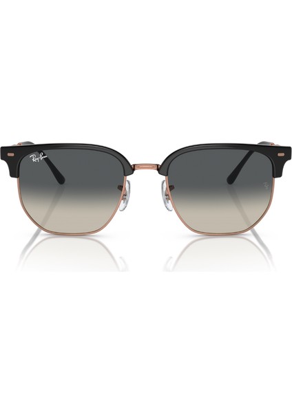 Rb 4416 672071 51 New Clubmaster Unisex Geometrik Roze Gold Güneş Gözlüğü