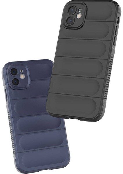 Apple iPhone 11 Kılıf Esnek Tpu Oyuklu Arka Yüzey Tasarımlı Etnik Silikon Kapak Siyah fırsatları