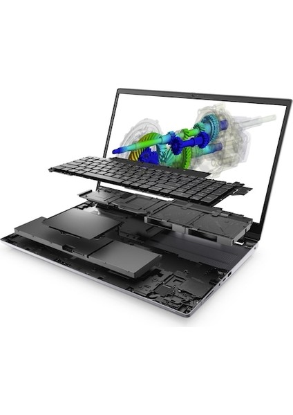 Precision M7770 I9-12950HX 32 GB 512 GB SSD RTX3080T 16GB 17.3" W10P Dizüstü Bilgisayar modelleri
