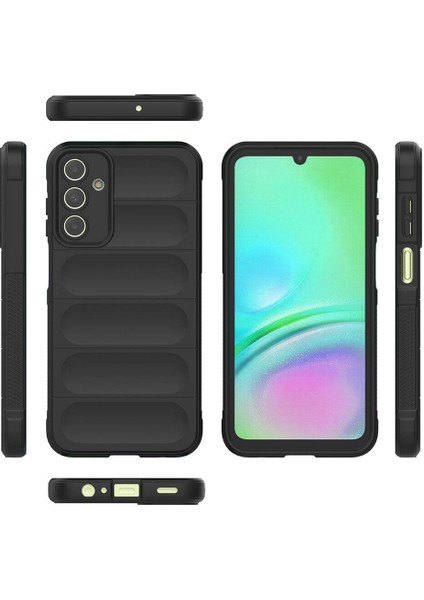 Galaxy A15 Kılıf Esnek Tpu Oyuklu Arka Yüzey Tasarımlı Etnik Silikon Kapak Siyah fırsatları
