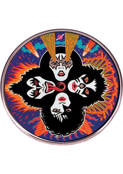 Kıss Rozeti Rock Grubu Metal Müzik Punk Rozeti Alaşım Rozet Aksesuarları (Yurt Dışından)