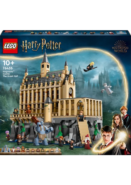 LEGO® Harry Potter Hogwarts Şatosu: Büyük Salon 76435 # 10 Yaş ve Üzeri Harry Potter Hayranları İçin Koleksiyonluk Yaratıcı Oyuncak Yapım Seti (1732 Parça)