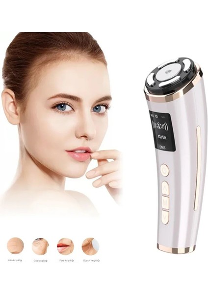 Yüz Germe Makinesi Ems Ultrason Yüz Masajı Cilt Gençlestirici Makinesi Yüz Masaji