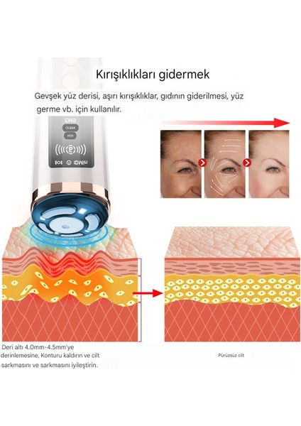 Yüz Germe Makinesi Ems Ultrason Yüz Masajı Cilt Gençlestirici Makinesi Yüz Masaji modelleri