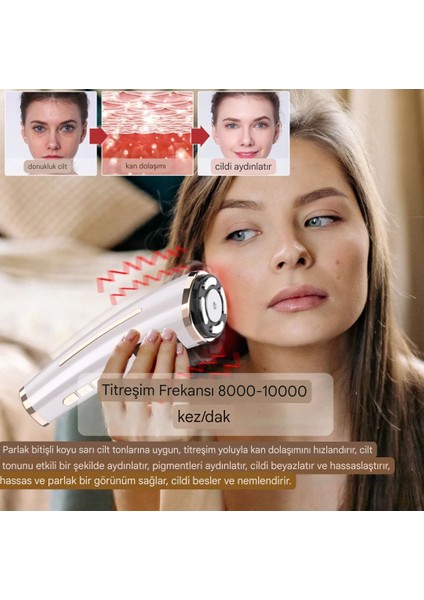 Yüz Germe Makinesi Ems Ultrason Yüz Masajı Cilt Gençlestirici Makinesi Yüz Masaji indirimleri