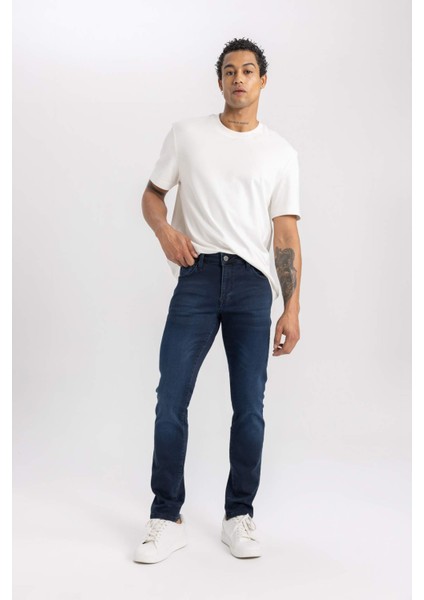 Pedro Slim Fit Dar Kalıp Normal Bel Dar Paça Jean Pantolon C3905AX24SP fırsatları
