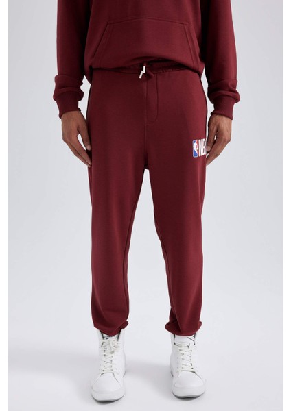DeFactoFit NBA Wordmark Standart Fit Jogger Eşofman Altı A7267AX23AU