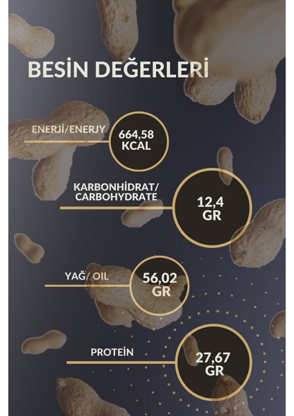1 Kg İsme – Kişiye Özel Şekersiz, Saf, Katkısız Fıstık Ezmesi Glutensiz, Vegan, Doğal Çifte Kavrulmuş Parçacıklı Extra Crunchy Yer Fıstığı Ezmesi