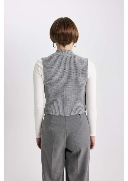 Balıkçı Yaka Selanik Kumaş Süveter C2018AX23CW fırsatları