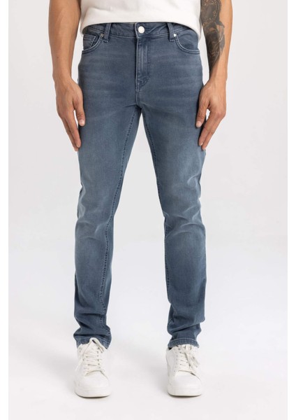 Pedro Slim Fit Dar Kalıp Normal Bel Dar Paça Jean Pantolon B3622AX24SP