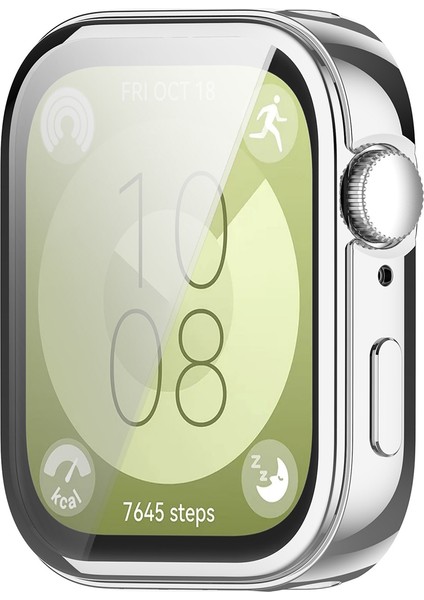 Huawei Watch Fit 3 Önü Kapalı Silikon Kılıf - AL3173