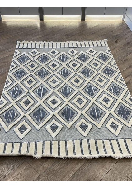 Amentes 09990A Mavi Bohem Iskandinav Tarz Halı fiyatları