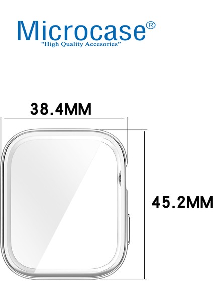 Huawei Watch Fit 3 Önü Kapalı Silikon Kılıf - AL3173 modelleri