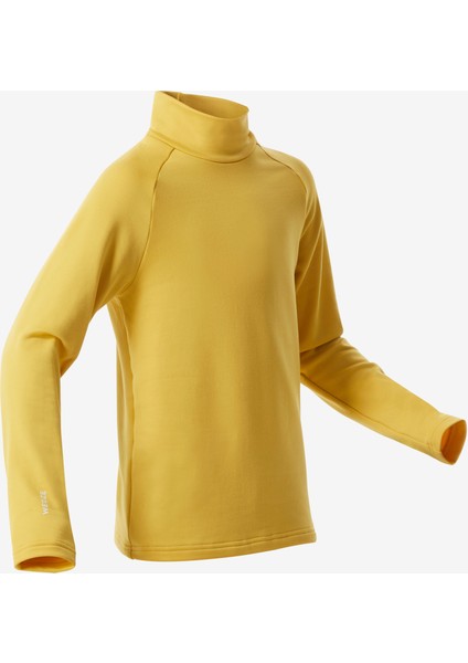 Wedze Çocuk Sıcak Tutan Üst Kayak Termal İçliği - Sarı - BL 500