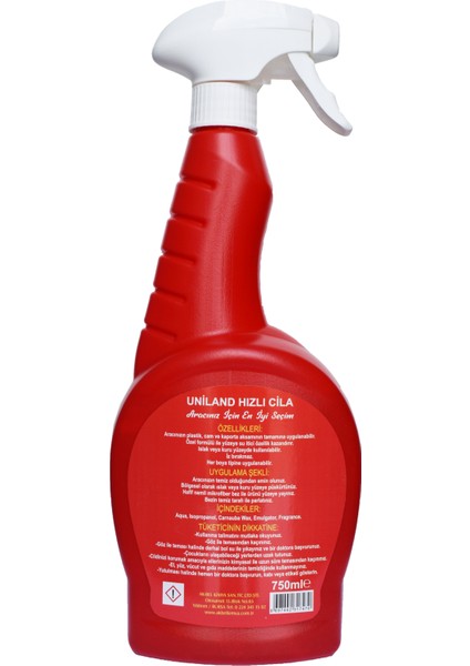 Hızlı Cila 750 Ml.