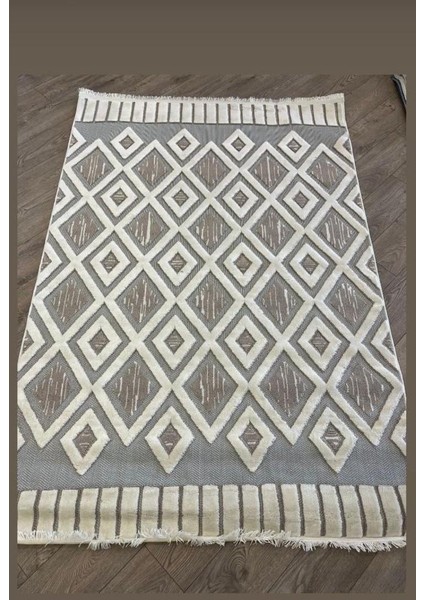 Amentes 09990B Bej Bohem Iskandinav Tarz Halı fiyatları