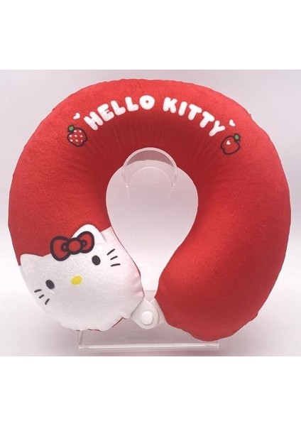 Hello Kitty Lisanslı Elma Koleksiyonu Boyun Yastığı,seyahat Yastığı