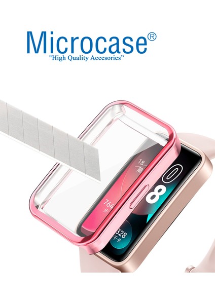 Huawei Band 9 Önü Kapalı Silikon Kılıf - AL3173 modelleri