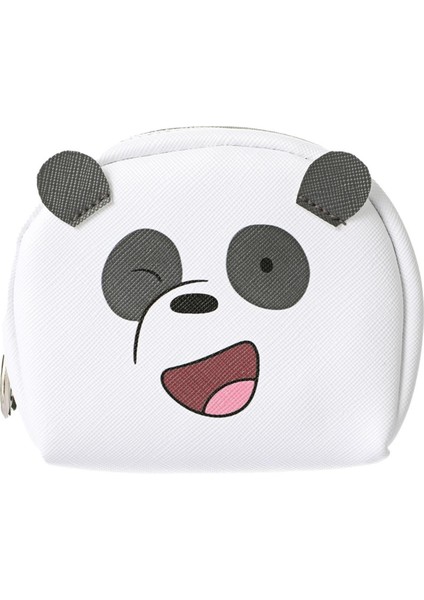 We Bare Bears Lisanslı Oval Mini Çanta - Panda