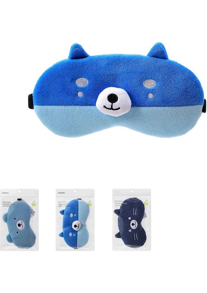 Hayvan Figürlü Kadife Uyku Maskesi fiyatları