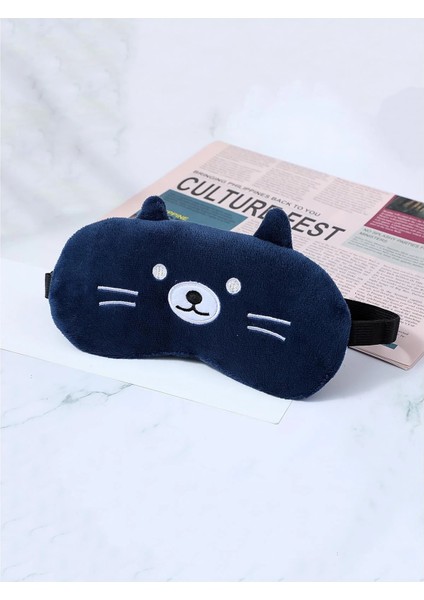 Hayvan Figürlü Kadife Uyku Maskesi indirimleri