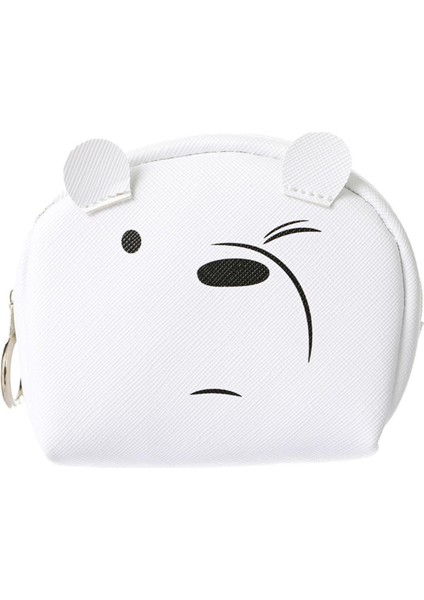 We Bare Bears Lisanslı Oval Mini Çanta - Kutup Ayısı
