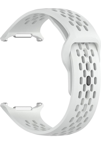 Samsung Galaxy Watch Ultra 47 mm Uyumlu Delikli Silikon Kordon Özel Pim Soft Jel Silikon Spor Kayış