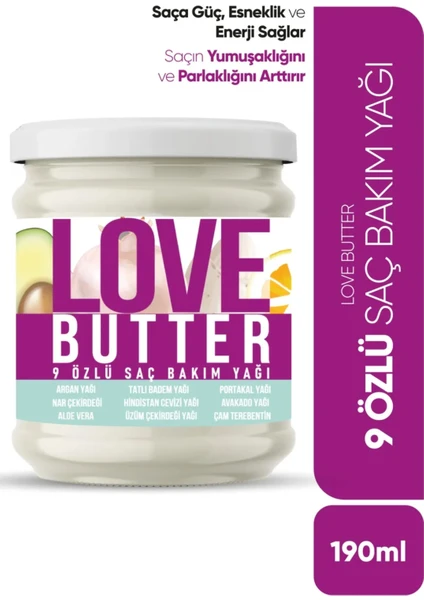 Love Butter Saç Bakım Maskesi 190 gr