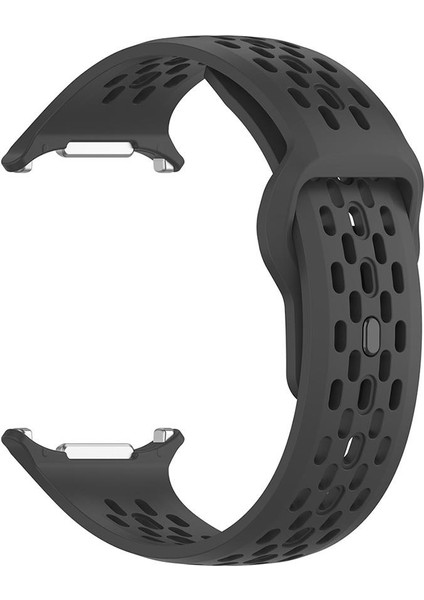 Samsung Galaxy Watch Ultra 47 mm Uyumlu Delikli Silikon Kordon Özel Pim Soft Jel Silikon Spor Kayış