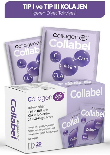 COLLAGEN LIFE COLLABEL 20 ŞASET