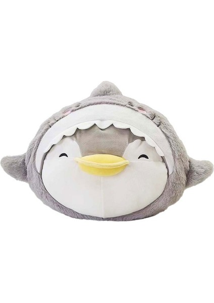 Okyanus Pengueni Serisi Şekilli Yastık (33cm) - Gri Penman fiyatları