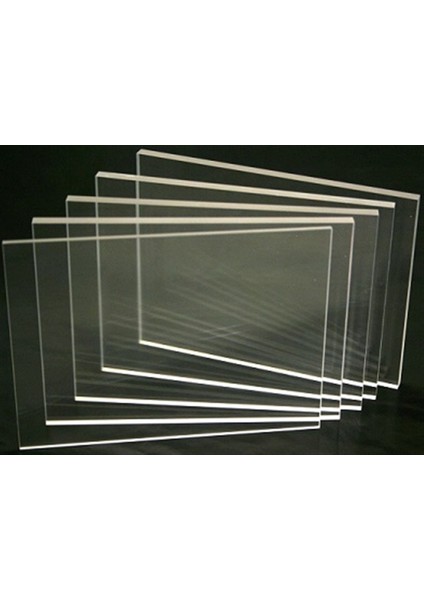 Şeffaf Pleksi Levha 2.8 mm Pleksiglass 20 cm x 20 cm fiyatları