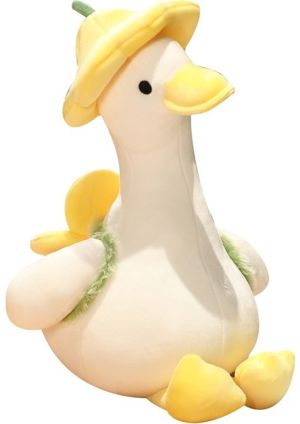 Küçük Ördek Peluş Bebek Oyuncak Yastık Kız Bebek Bez Bebek (Yurt Dışından)