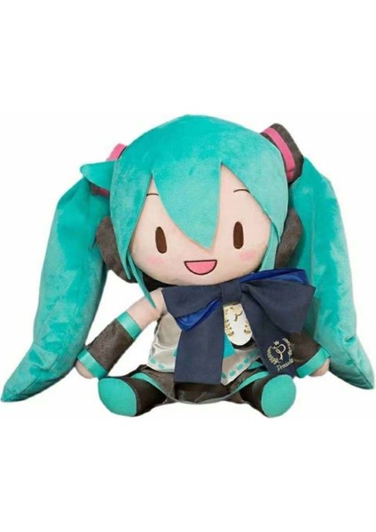 Hatsune Miku Fufu Bebek Yay Peluş Bebek Animasyon Doğum Günü si Kar Kiraz Çiçeği (Yurt Dışından)
