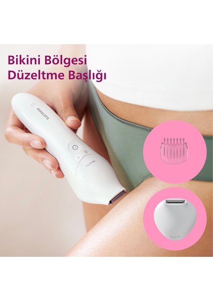 PHILIPS 8000 SERISI BRE720/05 ISLAK KURU EPILATOR